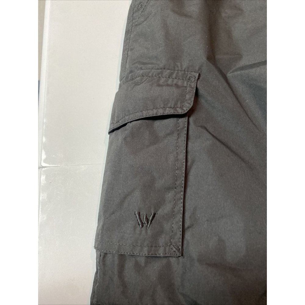 White Sierra Youth Size M Snow Pants Black Cargo Pocket - Picture 4 of 5